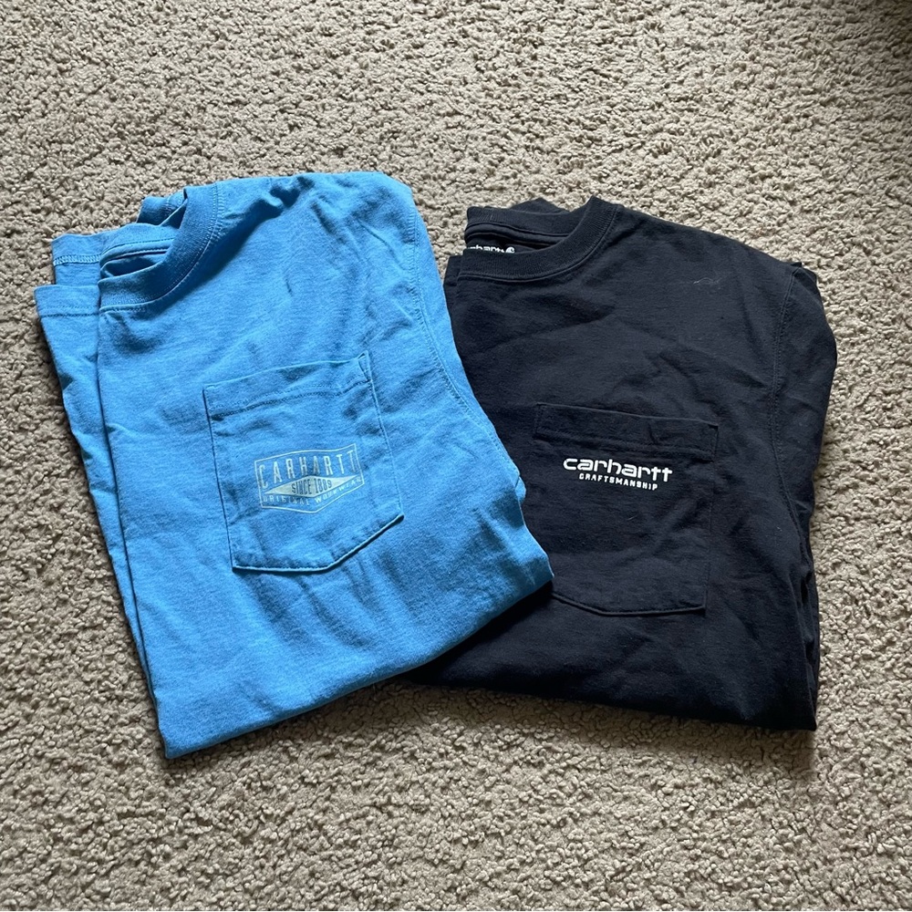 TWO Carhartt Graphic Pocket Tees